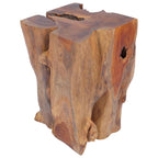 vidaXL Hocker Massivholz Teak