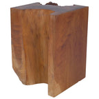 vidaXL Hocker Massivholz Teak
