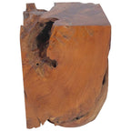 vidaXL Hocker Massivholz Teak