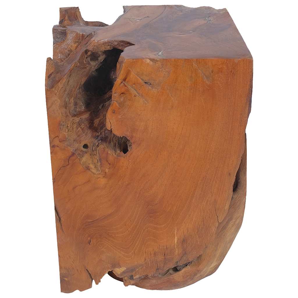 vidaXL Hocker Massivholz Teak