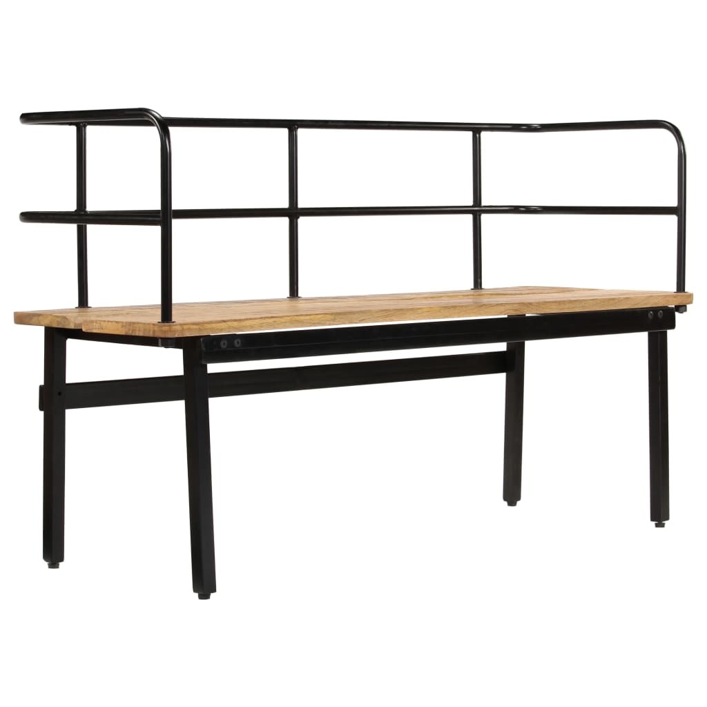 vidaXL Bank 120 x 40 x 70 cm Mango-Massivholz