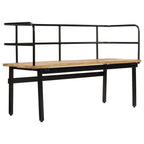 vidaXL Bank 120 x 40 x 70 cm Mango-Massivholz