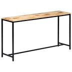 vidaXL Konsolentisch Massivholz Mango 102x30x79 cm