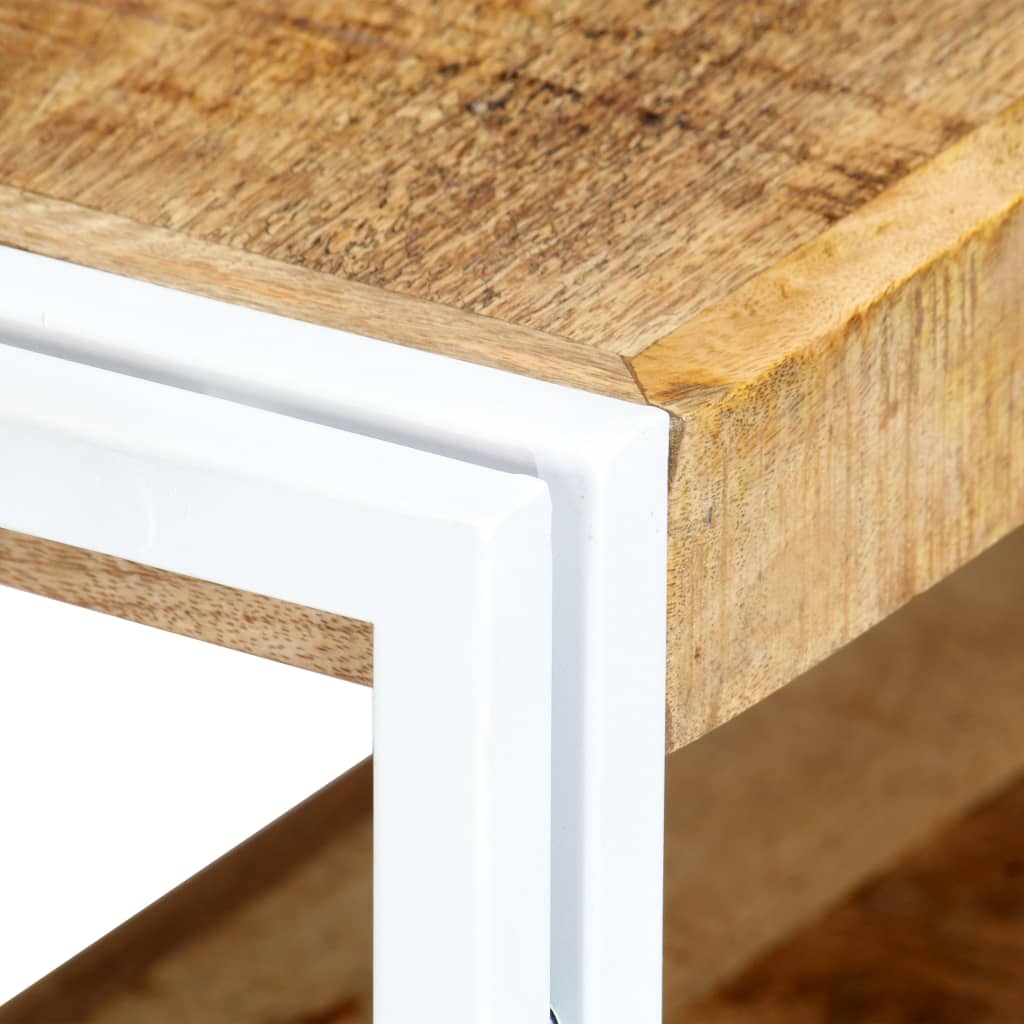 vidaXL TV-Regal 90x30x40 cm Massivholz Mango