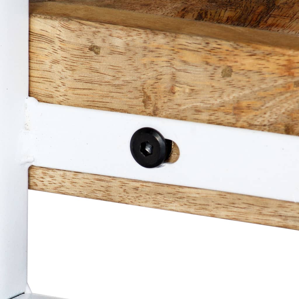 vidaXL TV-Regal 90x30x40 cm Massivholz Mango