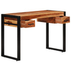 vidaXL Schreibtisch mit 2 Schubladen 110x50x77 cm Massivholz Akazie