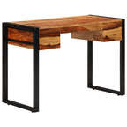 vidaXL Schreibtisch mit 2 Schubladen 110x50x77 cm Massivholz Akazie