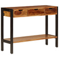 vidaXL Sideboard mit 3 Schubladen 110x35x75 cm Massivholz Akazie
