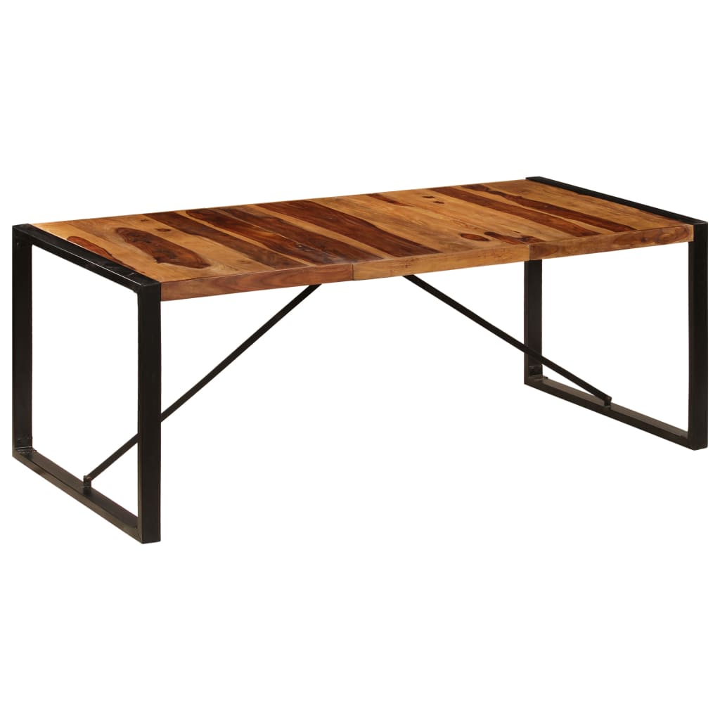vidaXL Esstisch Massivholz Akazie 200x90 cm