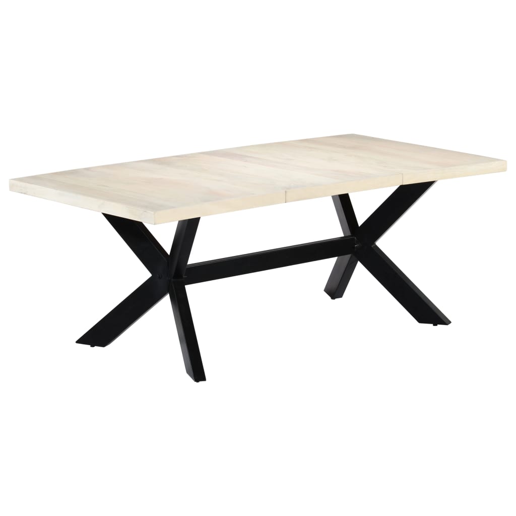 vidaXL Esstisch Massivholz Mango 240 cm