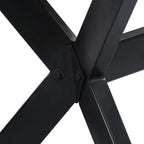 vidaXL Esstisch 140x70x75 cm Massivholz Mango Gebleicht