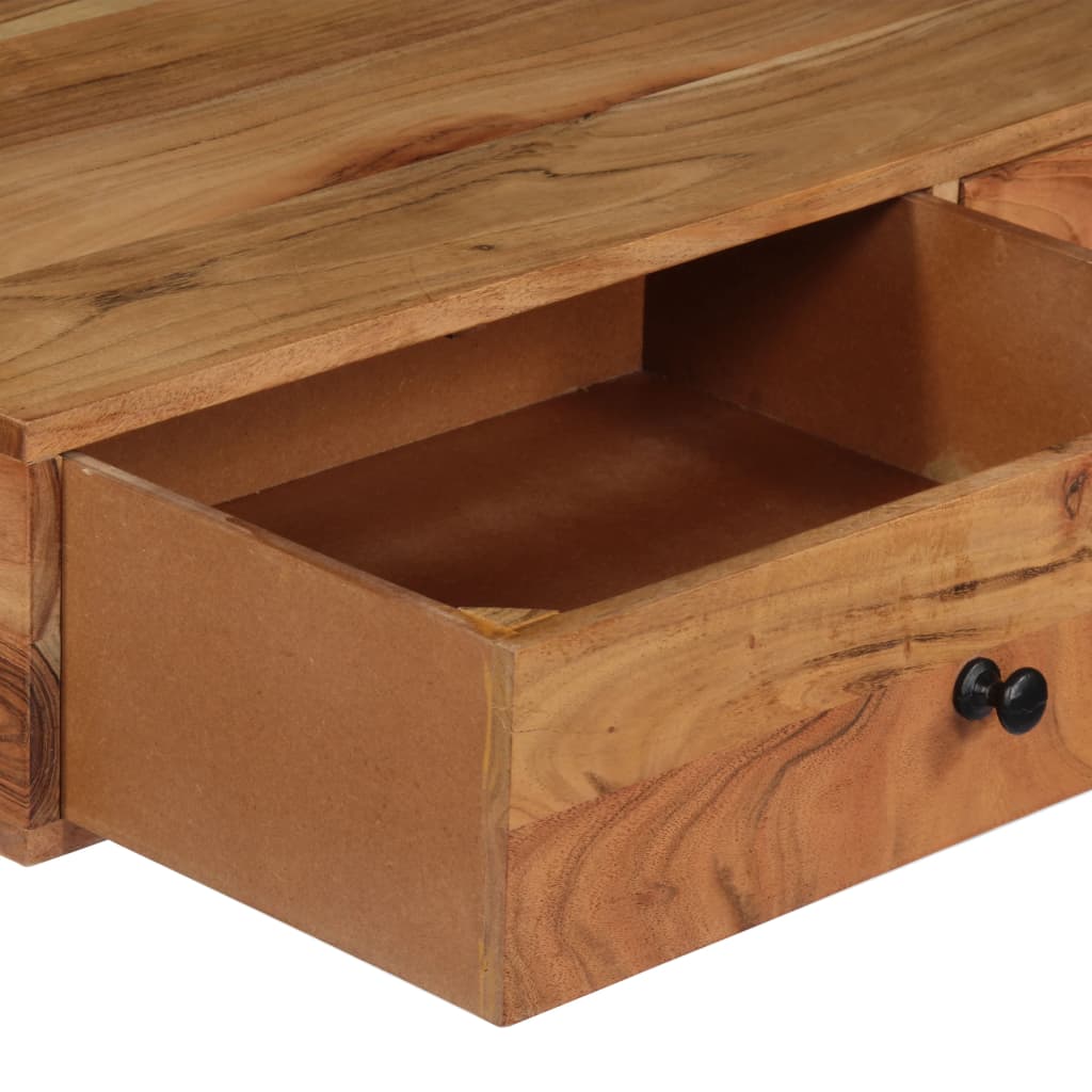vidaXL Wandschreibtisch 90x40x170 cm Massivholz Akazie