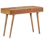 vidaXL Schminktisch 112x45x76 cm Massivholz Mango