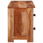 vidaXL TV-Schrank 110x30x40 cm Massivholz