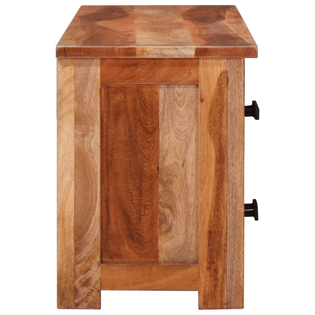 vidaXL TV-Schrank 110x30x40 cm Massivholz
