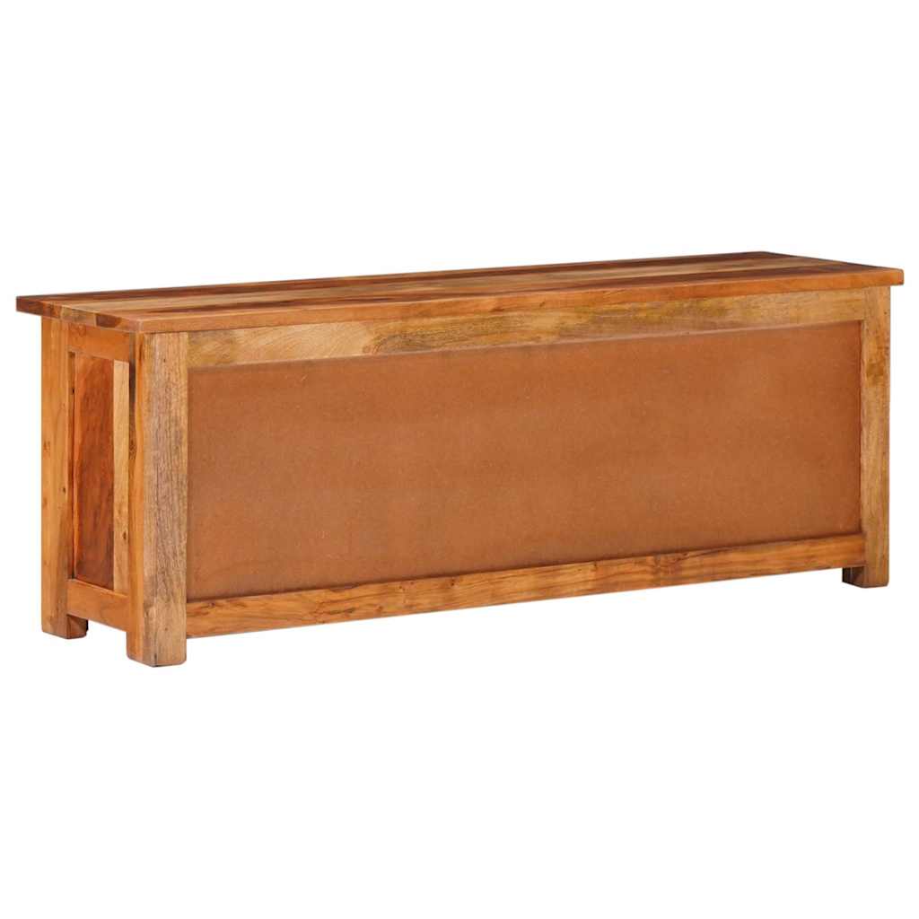 vidaXL TV-Schrank 110x30x40 cm Massivholz