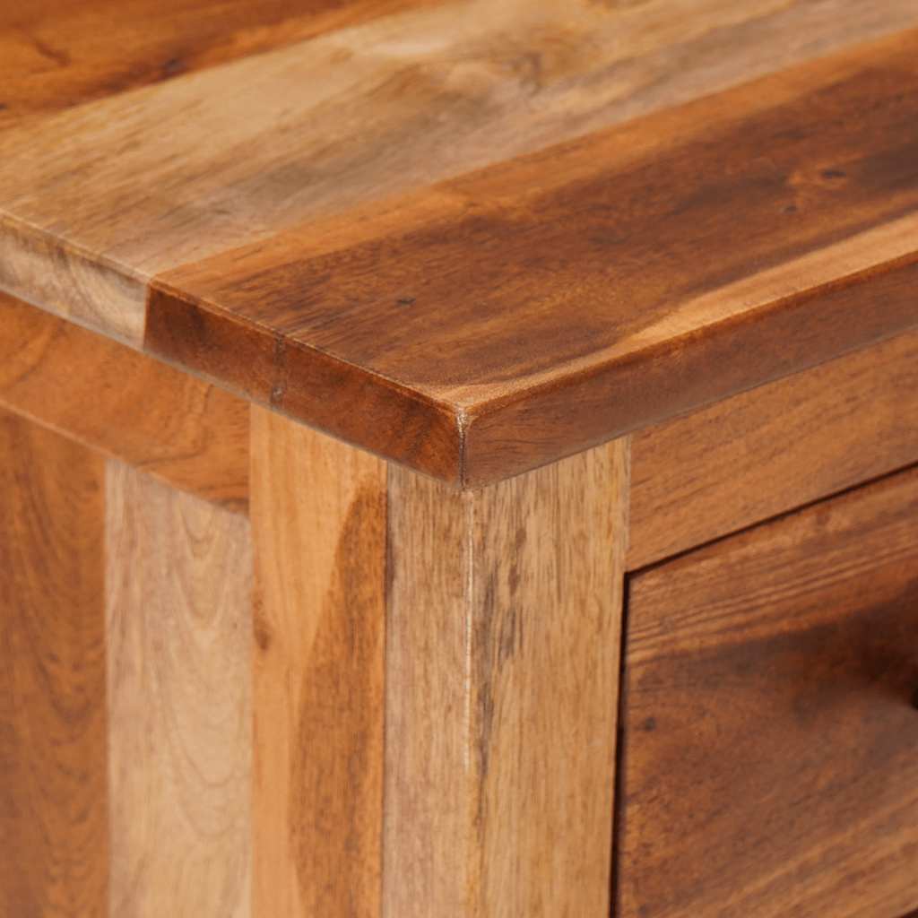 vidaXL TV-Schrank 110x30x40 cm Massivholz