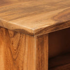 vidaXL Bücherregal 50x30x100 cm Massivholz