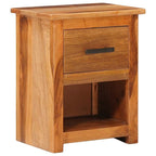 vidaXL Nachttisch 40x30x50 cm Massivholz
