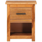 vidaXL Nachttisch 40x30x50 cm Massivholz