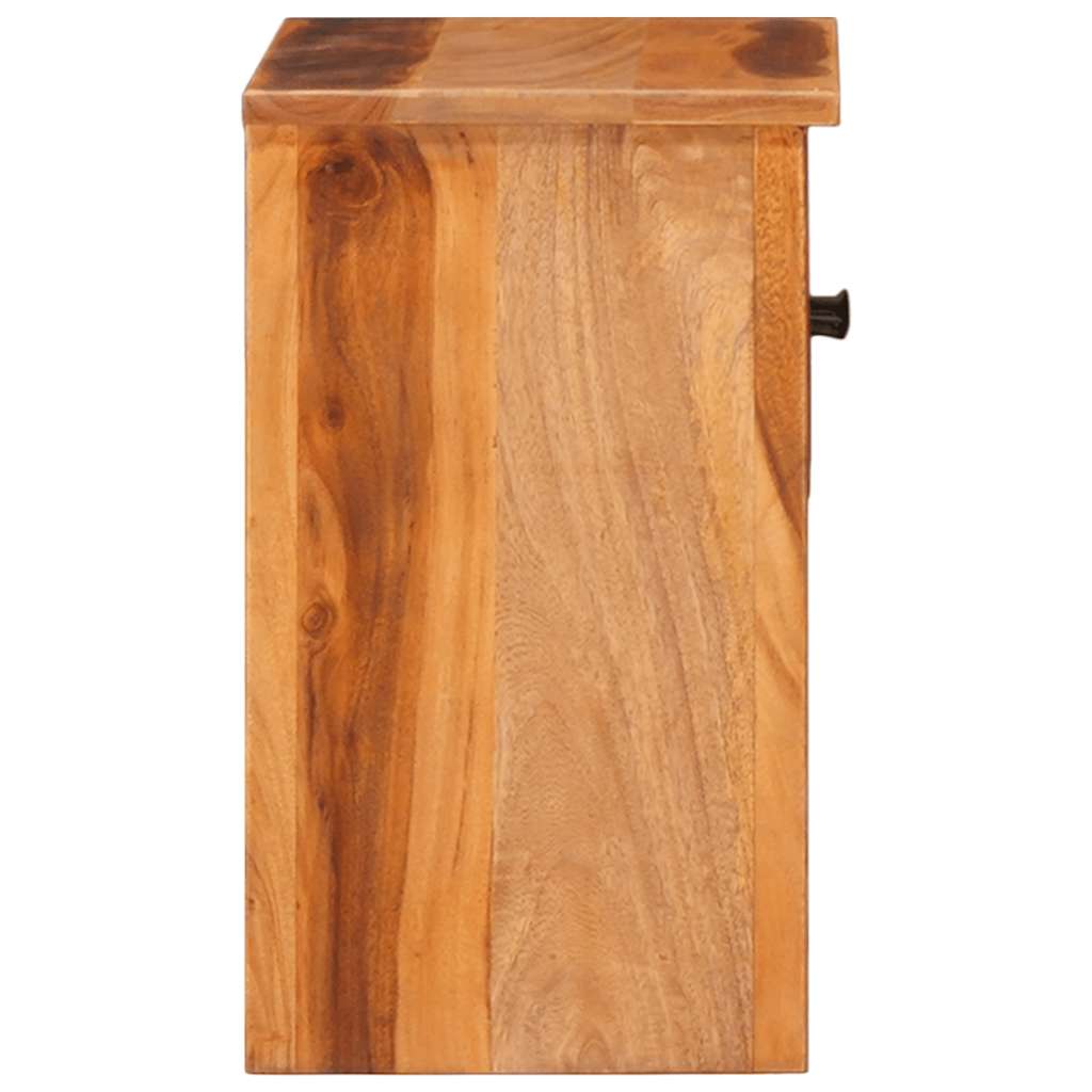 vidaXL Nachttisch 40x30x50 cm Massivholz