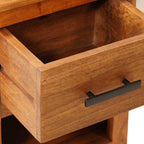 vidaXL Nachttisch 40x30x50 cm Massivholz