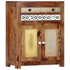 vidaXL Beistellschrank 60x30x75 cm Massivholz Akazie