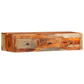 vidaXL Wand-Konsolentisch 100x25x20 cm Massivholz Akazie