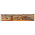 vidaXL Wand-Konsolentisch 100x25x20 cm Massivholz Akazie