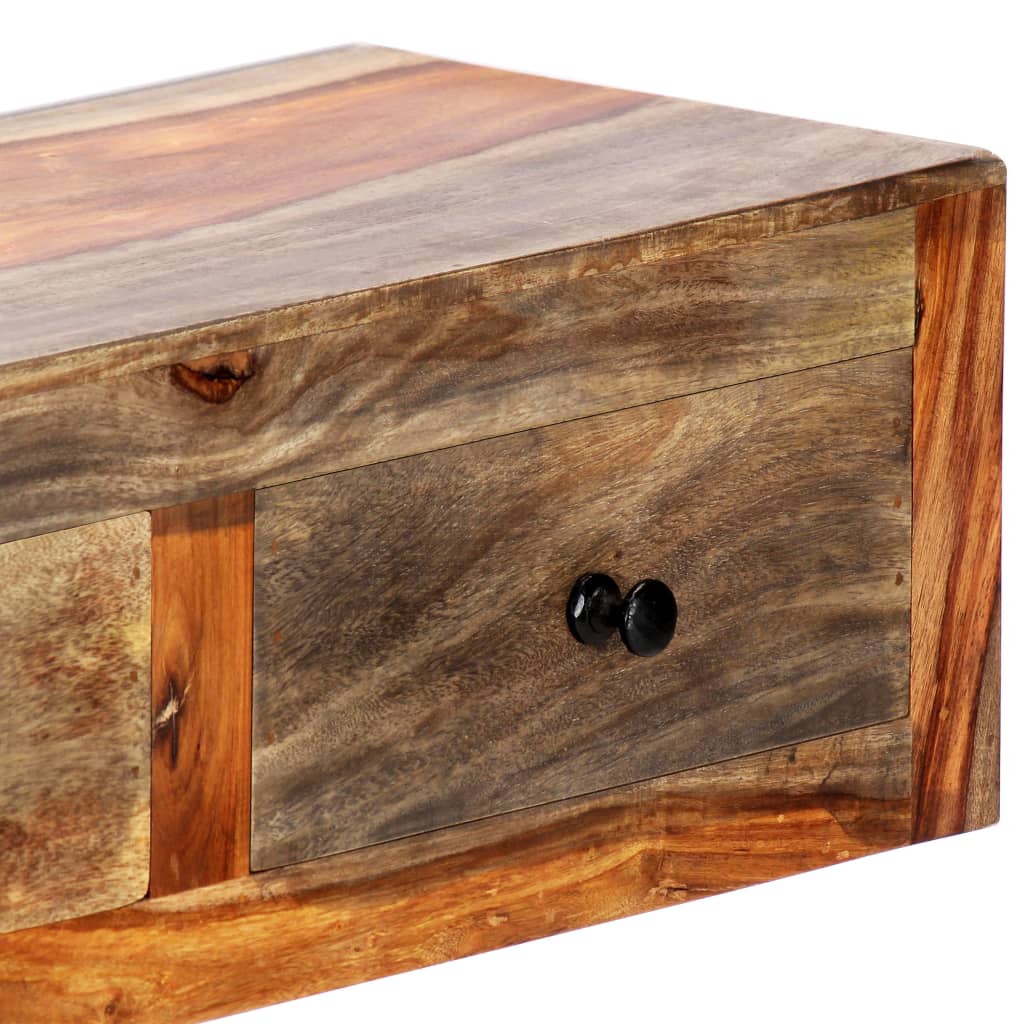 vidaXL Wand-Konsolentisch 100x25x20 cm Massivholz Akazie