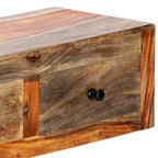 vidaXL Wand-Konsolentisch 100x25x20 cm Massivholz Akazie