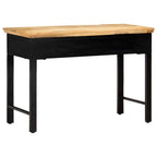 vidaXL Schreibtisch 110 x 50 x 76 cm Mangoholz Massiv