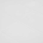 vidaXL Gartentisch Weiß 79x79x72 cm Kunststoff Rattan-Optik