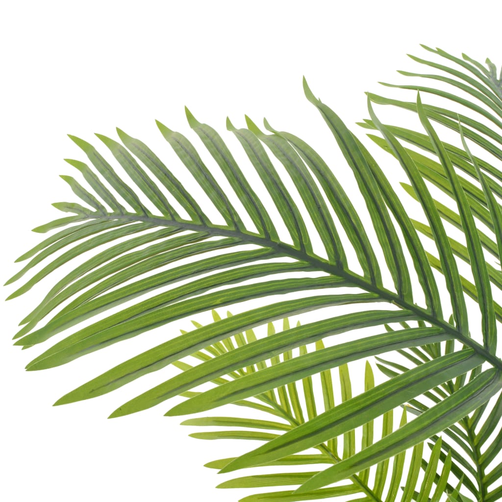 vidaXL Künstliche Pflanze Palme mit Topf Grün 70 cm