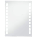 vidaXL Badezimmer-Wandspiegel mit LEDs 60x80 cm