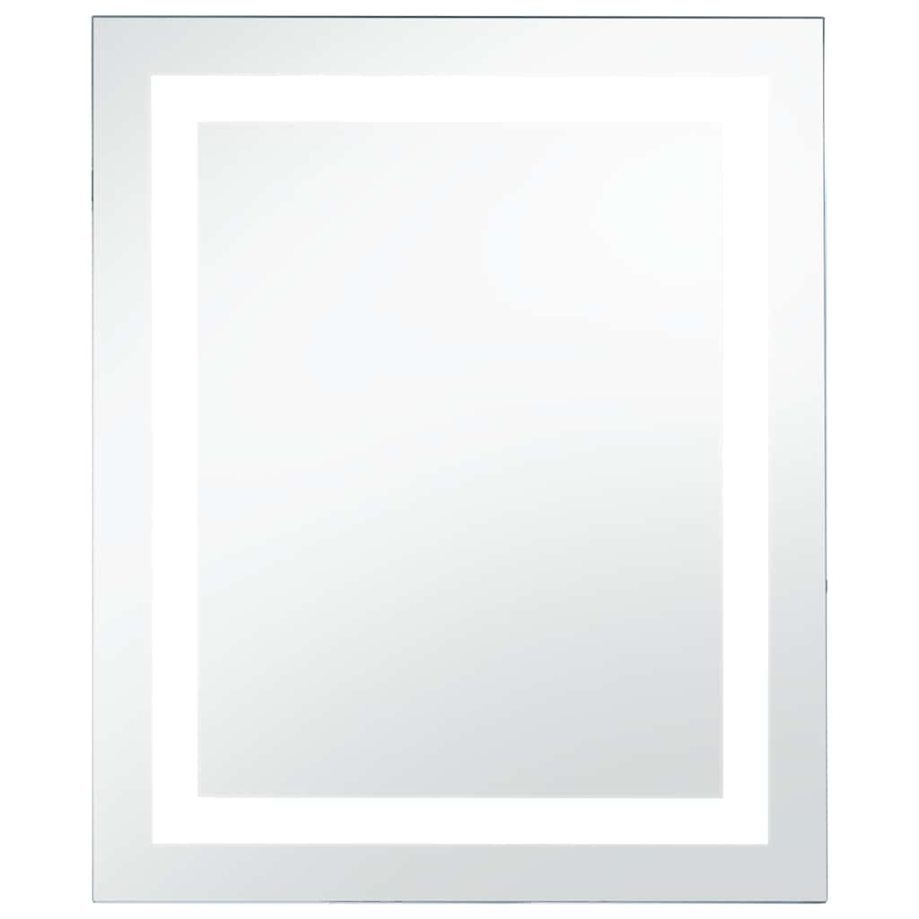 vidaXL LED-Badspiegel mit Berührungssensor 60x80 cm