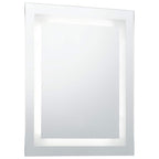 vidaXL LED-Badspiegel mit Berührungssensor 60x80 cm