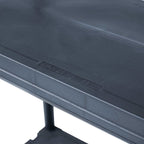 vidaXL Lagerregal Schwarz 100 kg 60 x 30 x 138 cm Kunststoff