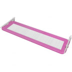 vidaXL Kleinkind Bettschutzgitter 2 Stück Rosa 150 x 42 cm