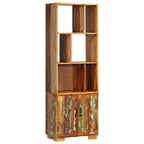 vidaXL Bücherregal 60x35x180 cm Altholz Massiv