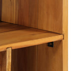vidaXL Bücherregal 60x35x180 cm Altholz Massiv