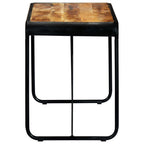 vidaXL Esstisch 118×60×76 cm Raues Massivholz Mango