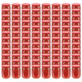 vidaXL Marmeladengläser mit Rotem Deckel 96 Stk. 230 ml