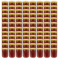 vidaXL Marmeladengläser mit Goldenem Deckel 96 Stk. 230 ml