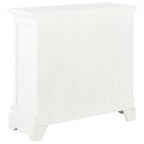 vidaXL Sideboard Weiß 70x28x70 cm Massivholz Kiefer