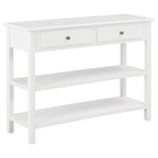 vidaXL Sideboard Weiß 110x35x80 cm MDF
