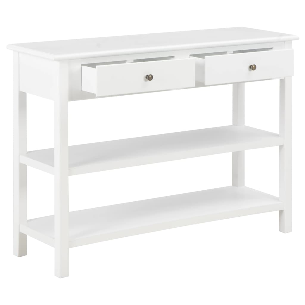 vidaXL Sideboard Weiß 110x35x80 cm MDF