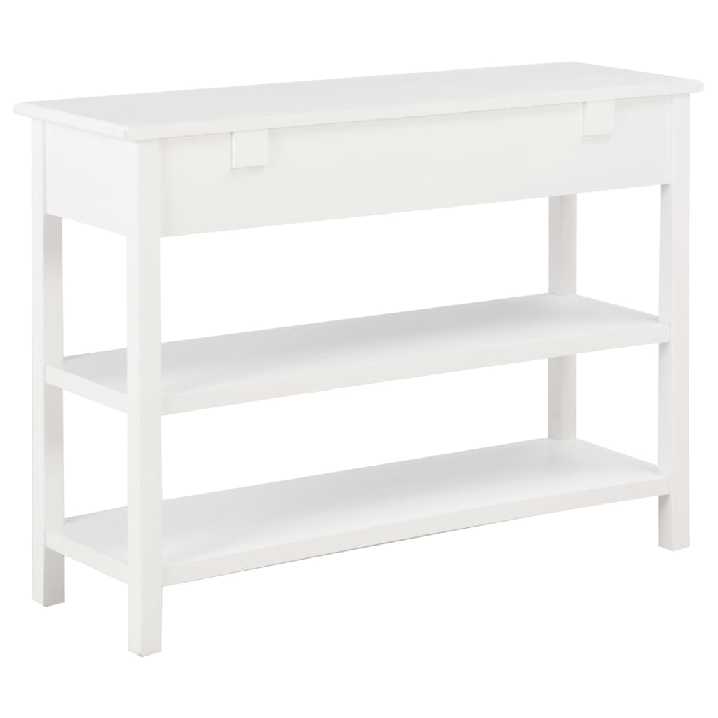 vidaXL Sideboard Weiß 110x35x80 cm MDF