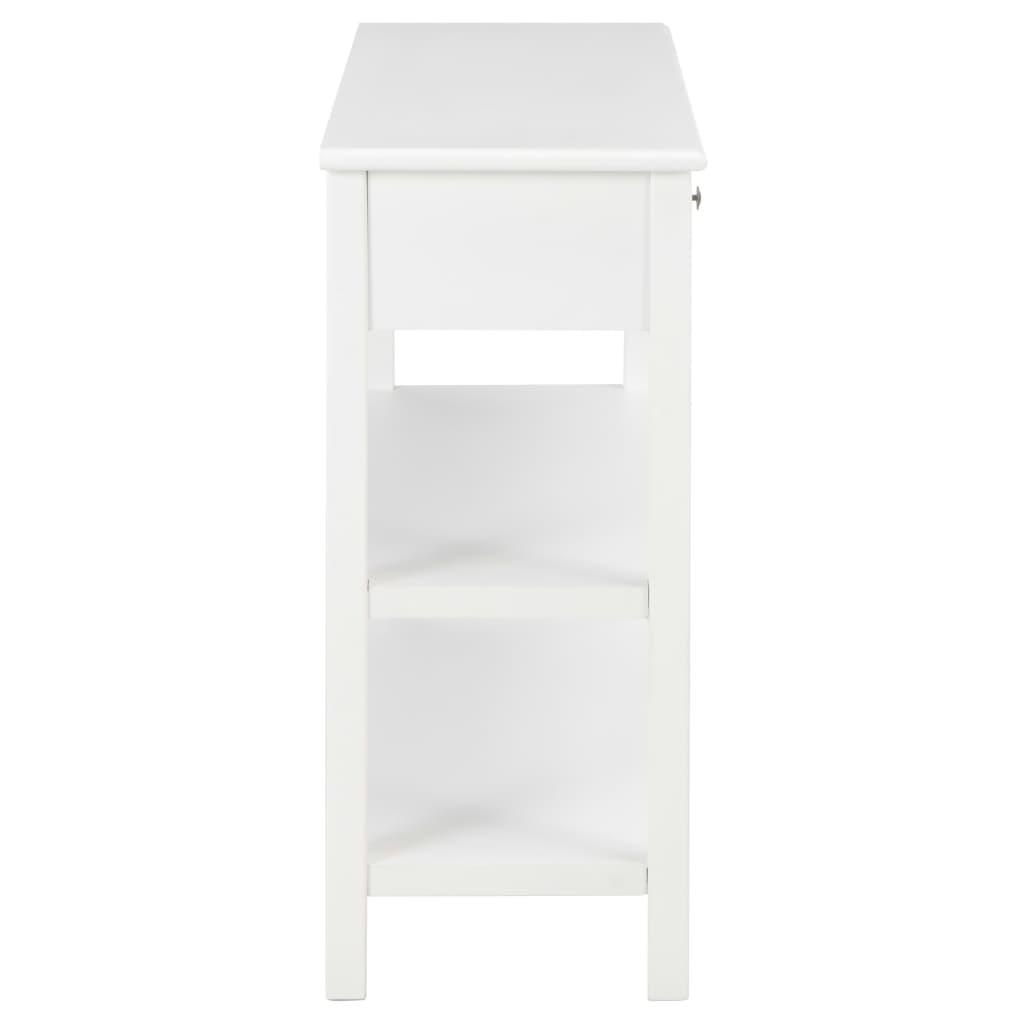vidaXL Sideboard Weiß 110x35x80 cm MDF