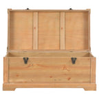 vidaXL Aufbewahrungstruhe mit Auflage 80×40×40 cm MDF